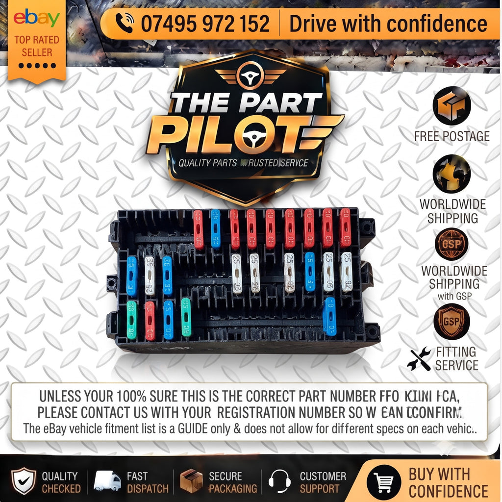 VAUXHALL VIVARO B RENAULT TRAFIC MK3 1.6 CDTI PASSENGER DASH FUSE BOX 2014-2019