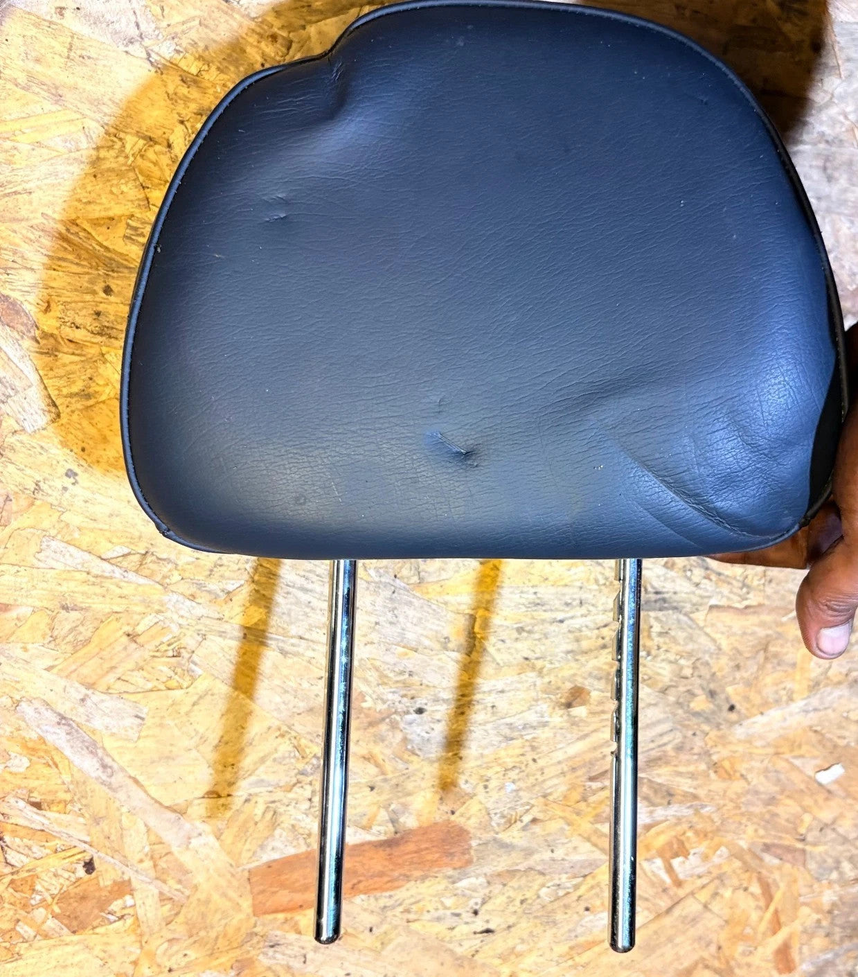 Mini Cooper S R52 Driver Side Offside RHD Front Headrest Leather 2004-2008