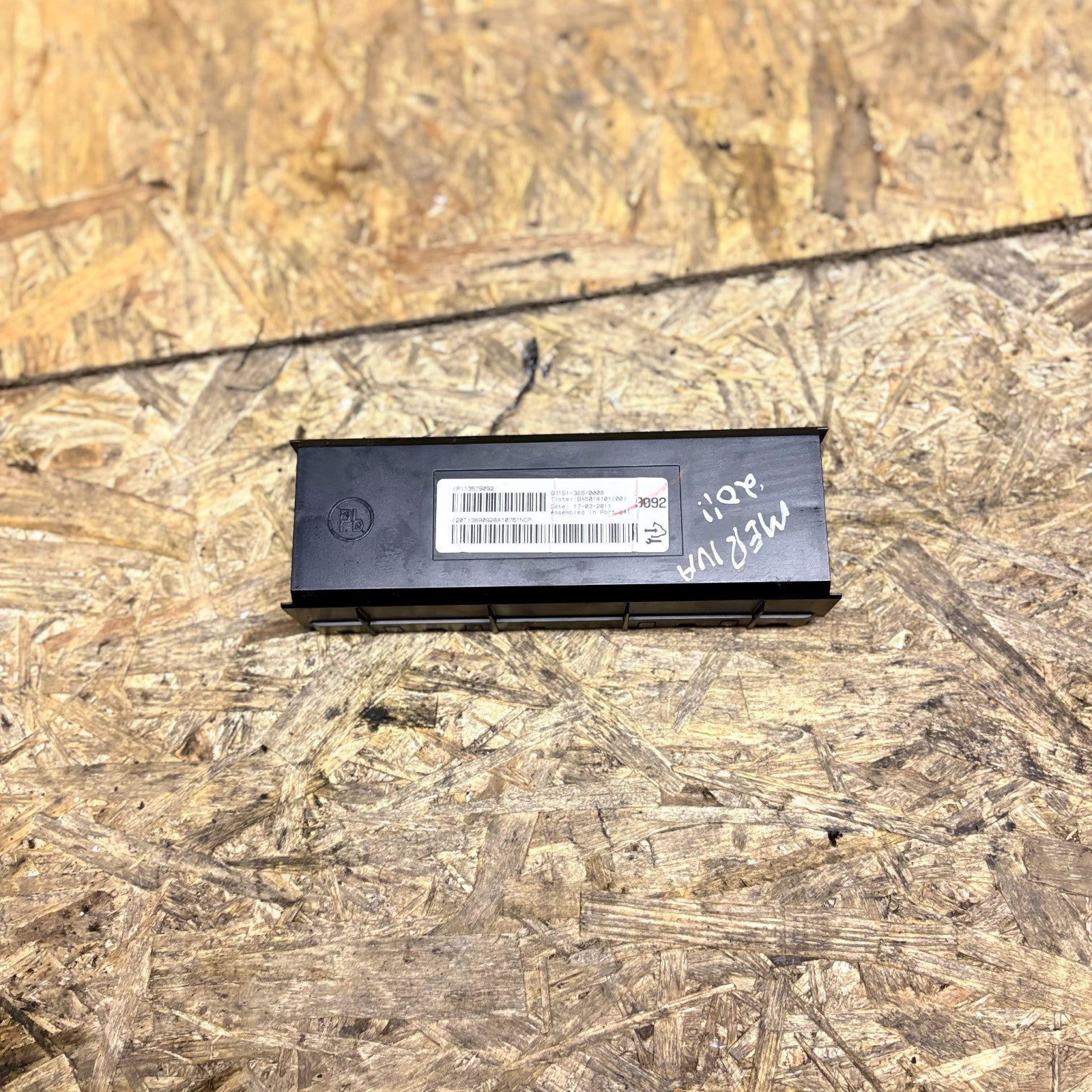 Vauxhall Meriva B Climate Control ECU 13579092 90151386 BA5014101 2010-2014