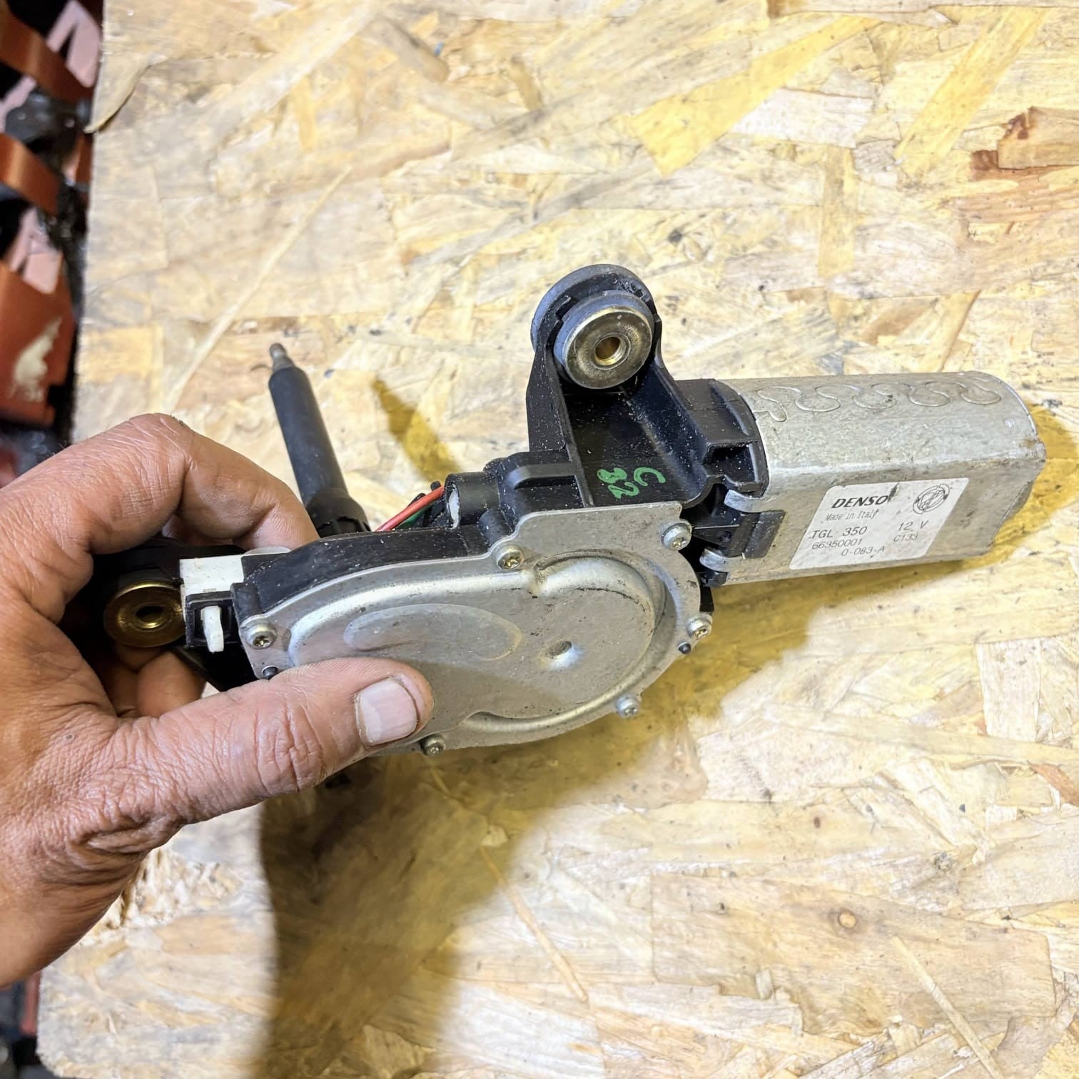 FIAT PUNTO MK2 REAR WIPER MOTOR DENSO 66350001
