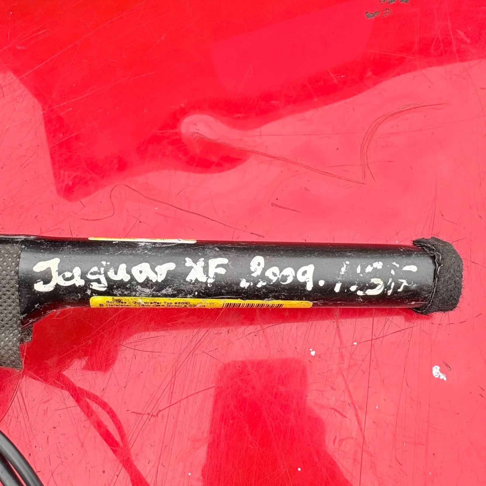 JAGUAR XF PRE-TENSIONER FRONT LEFT PASSENGER SIDE 2009 AW83-F61203-AC