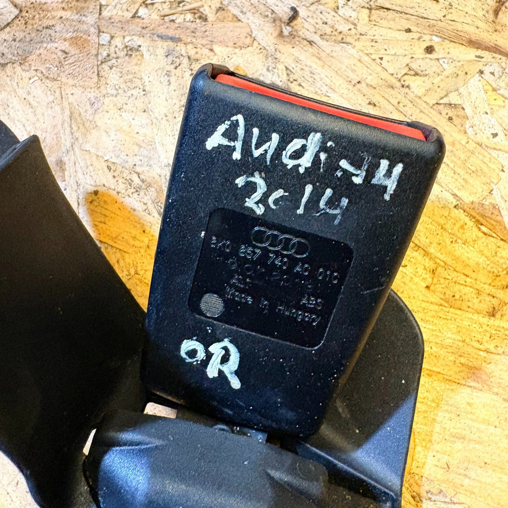 AUDI A4 2014 SEAT BELT BUCKLE REAR RIGHT DRIVER SIDE 8K0857740AC