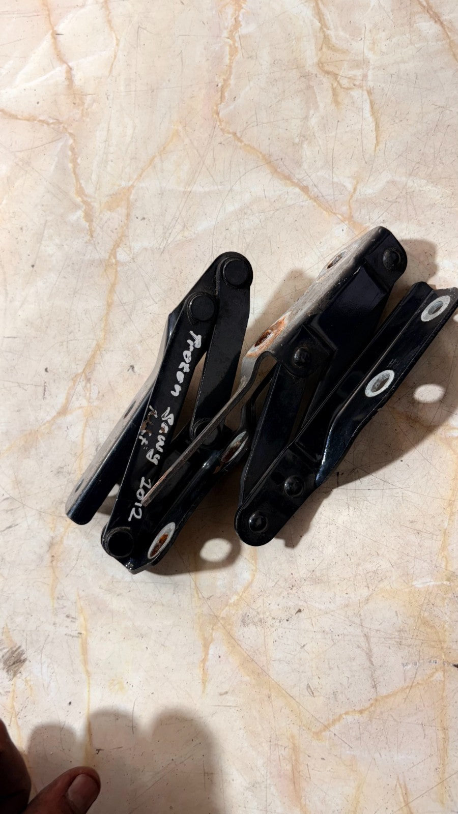 PROTON SAVVY 2012 5DR HATCH FRONT LEFT & RIGHT BONNET HINGES PAIR