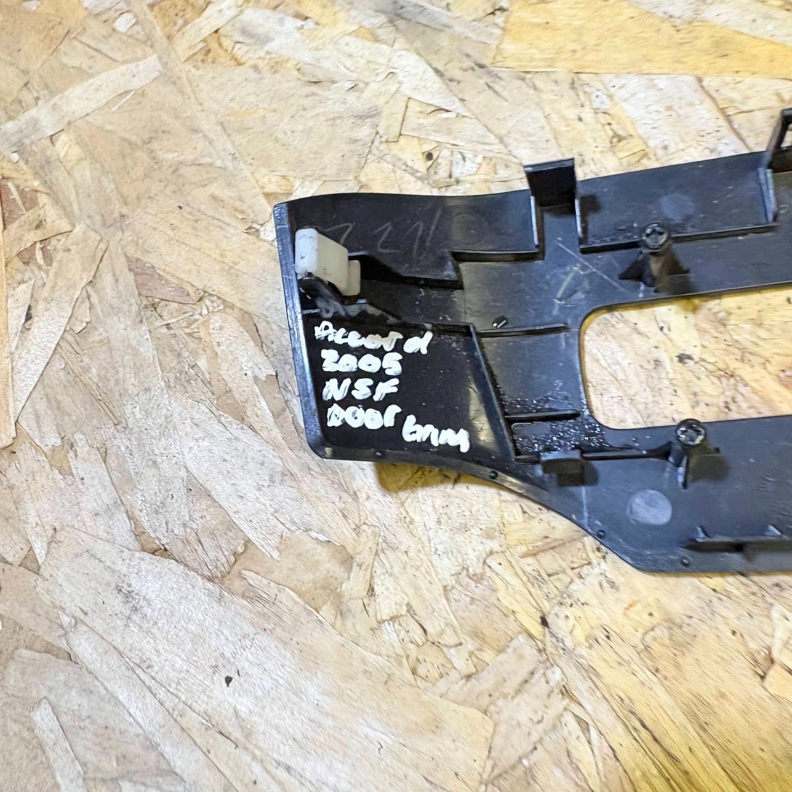 Honda Accord 2005 Saloon Front Left Door Surround Trim Panel (Black)