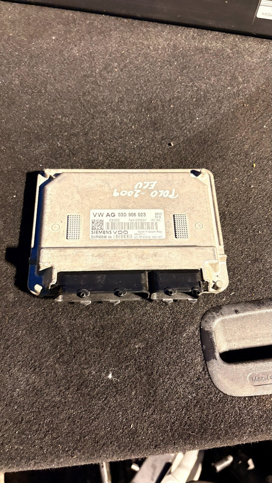 VW Polo 9N/9N3 2005-2010 1.2 BBM ECU 03D906023 Siemens SIMOS 9.1
