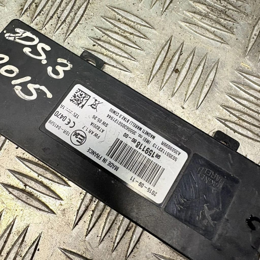 Citroen/DS DS3 2015-2016 Bluetooth Handsfree Module ECU 10R041528 9815911880