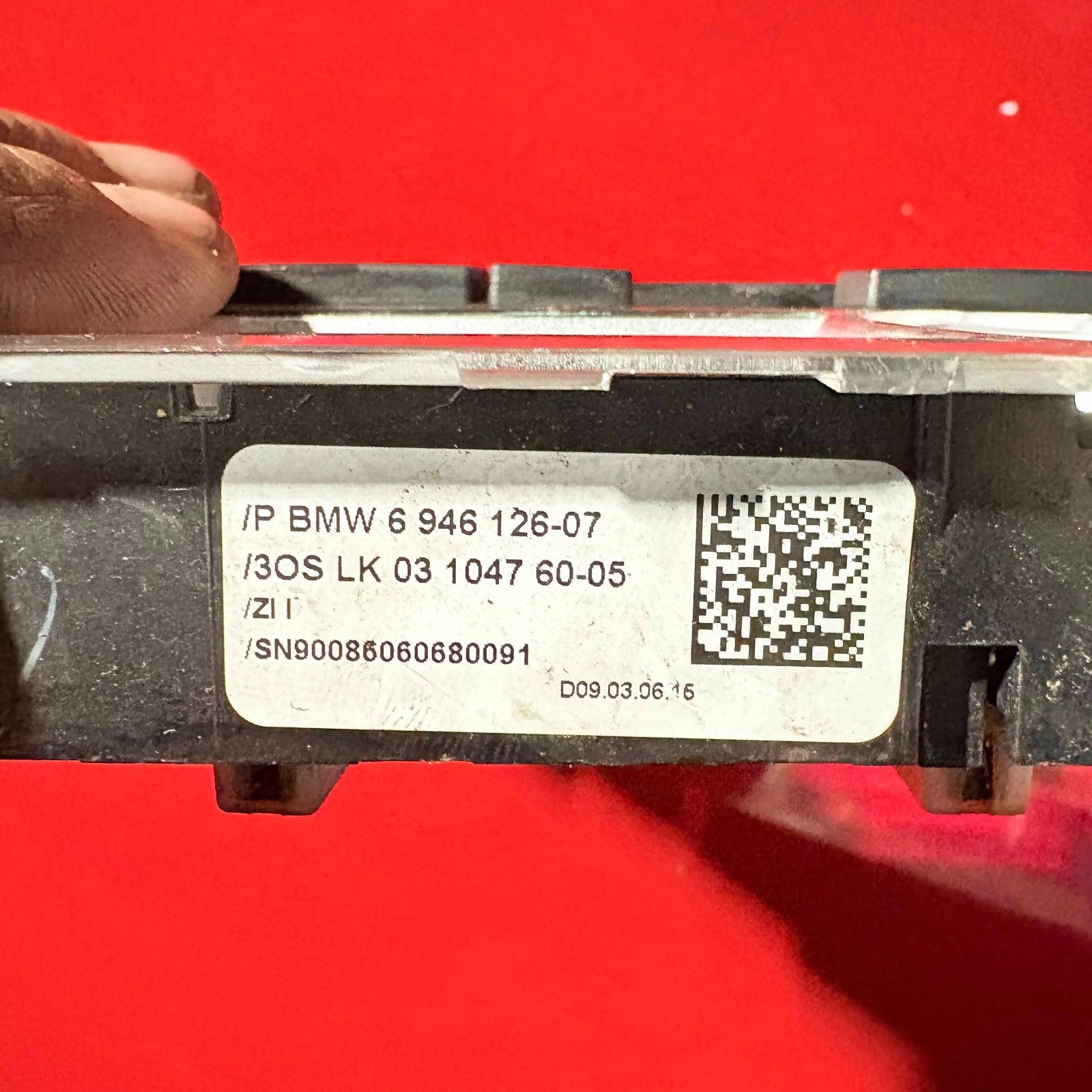 BMW 1 SERIES INTERIOR ROOF READING LIGHT REAR 6 946 126-07 2007-2011