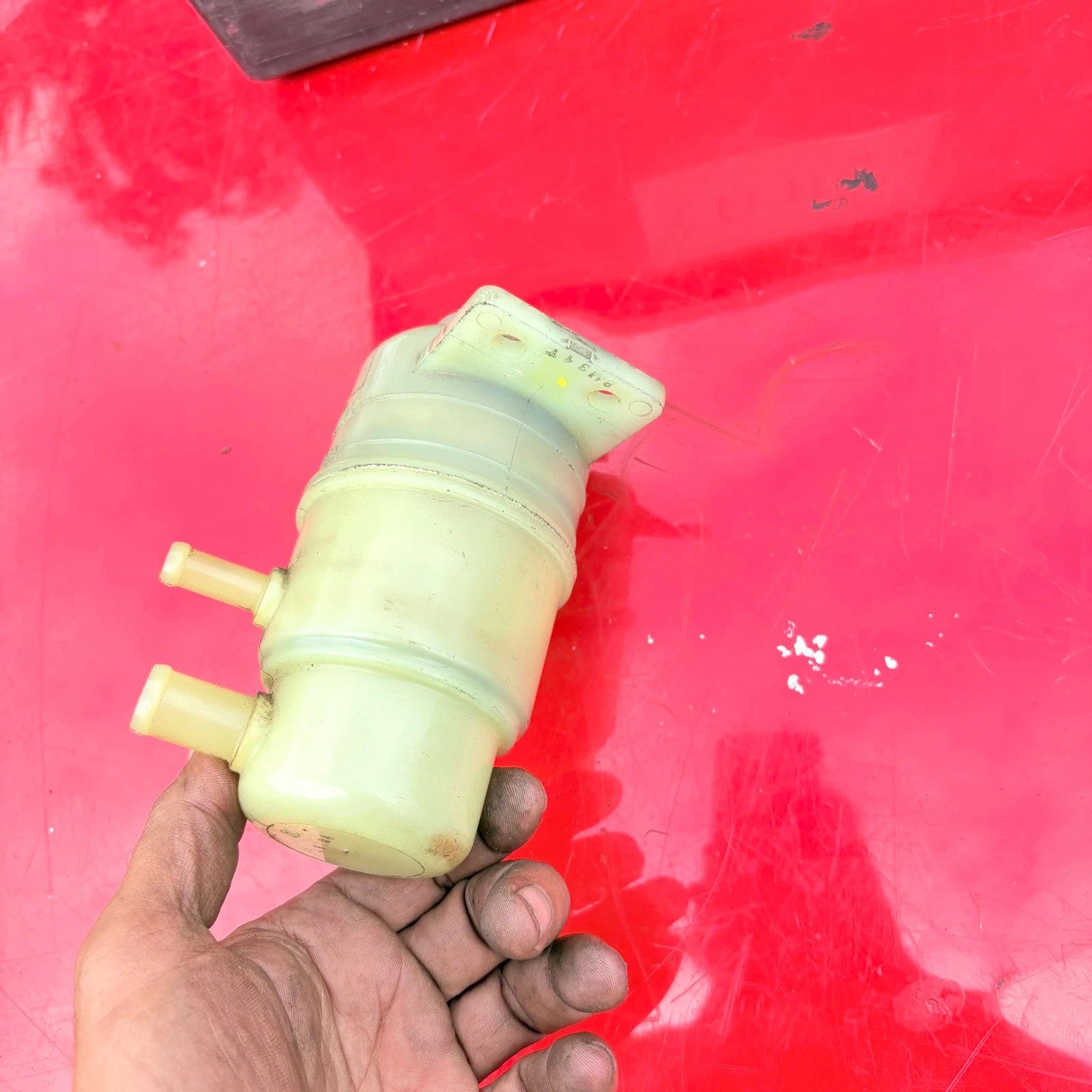 2010 MITSUBISHI LANCER Sedan Power Steering Pump Fluid Reservoir Bottle Tank