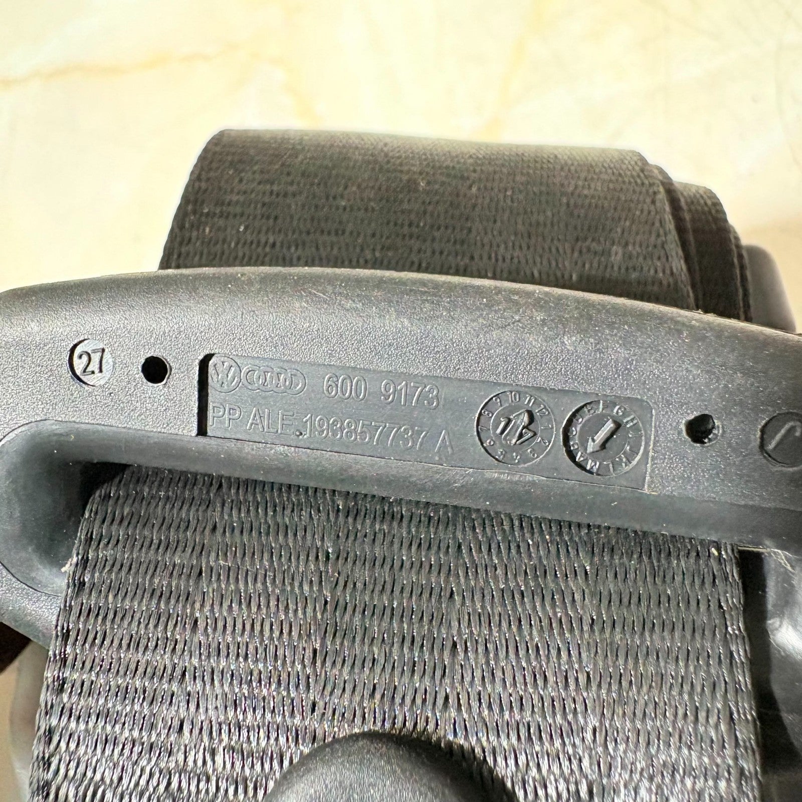 Audi A1 Sportback 8X 5 Door 2011-18 Rear Left Seat Belt 8X4857805C 198857737A