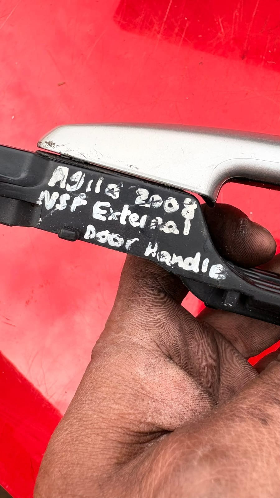 Vauxhall Agila MK2 Front Passenger Door Handle 2008 844115 NSF