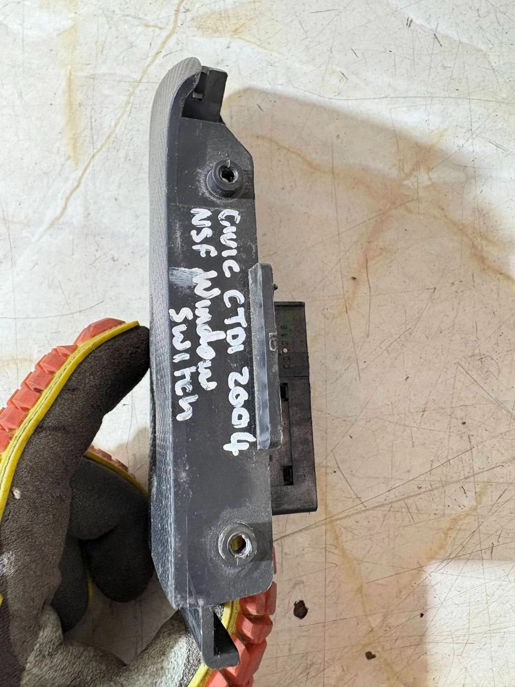 2004 HONDA CIVIC MK7 N/S FRONT PASSENGER SIDE WINDOW SWITCH 83544-S6A-00
