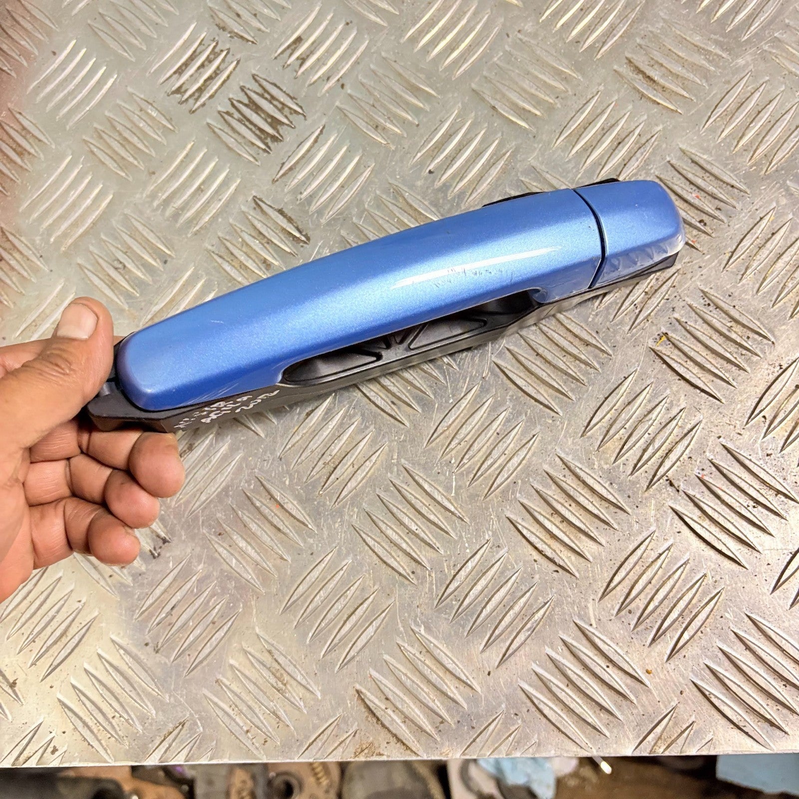 VAUXHALL AGILA 2012 PASSENGER SIDE REAR EXTERNAL DOOR HANDLE