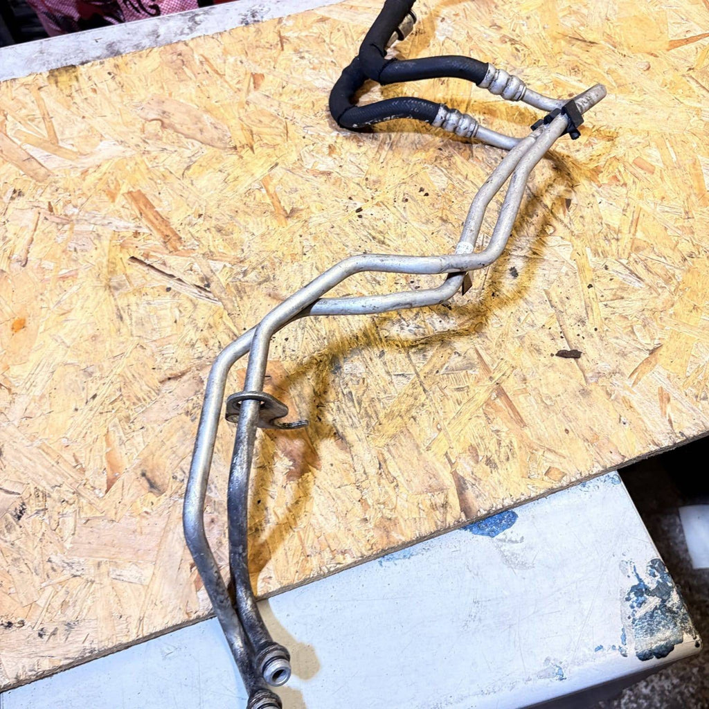 Jaguar S-Type 2.7D V6 Diesel A/C Air Con Pipe Hose Line Assembly 2004-2007