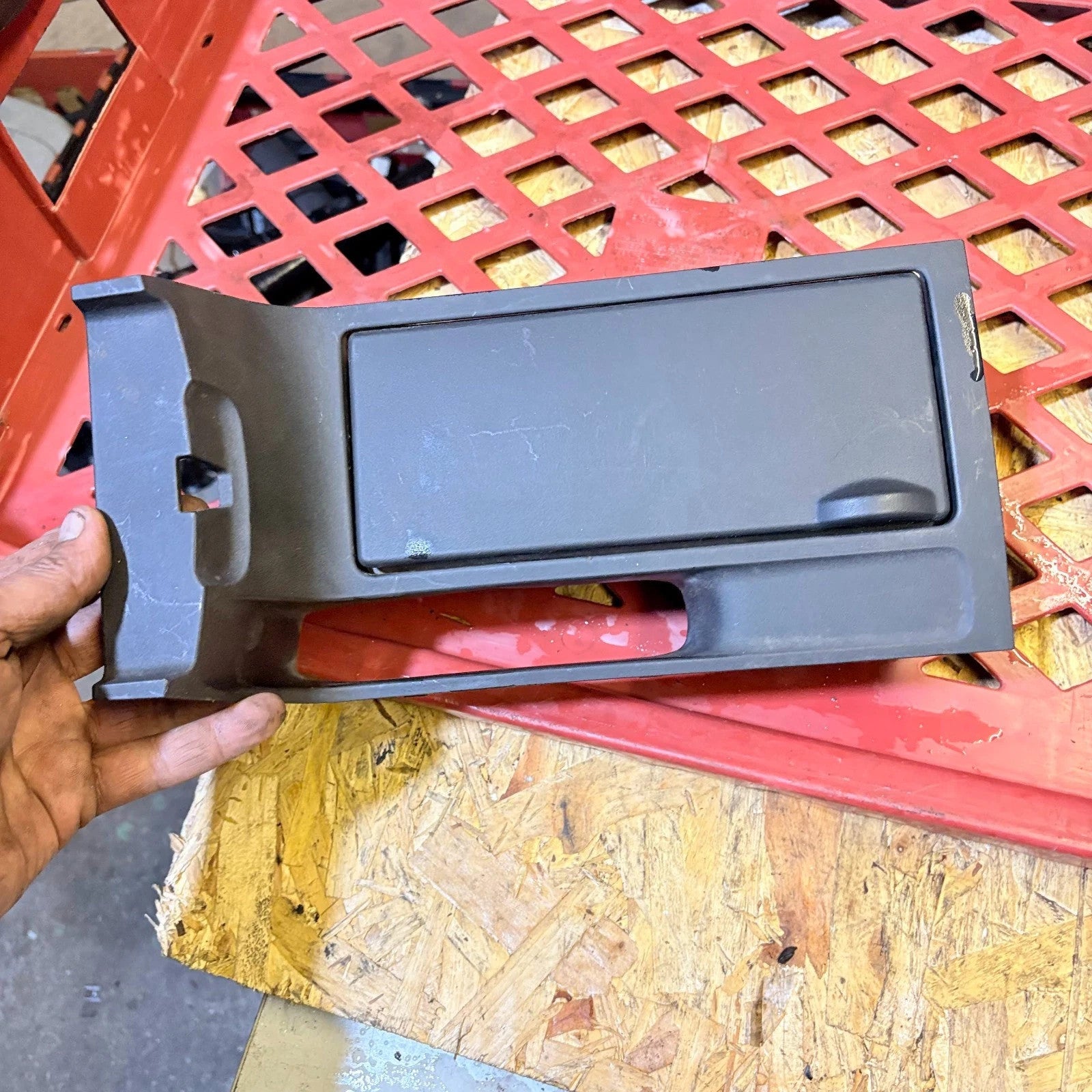 2005 MAZDA 3 Center Console Dual Cup Holder Trim Cover Panel