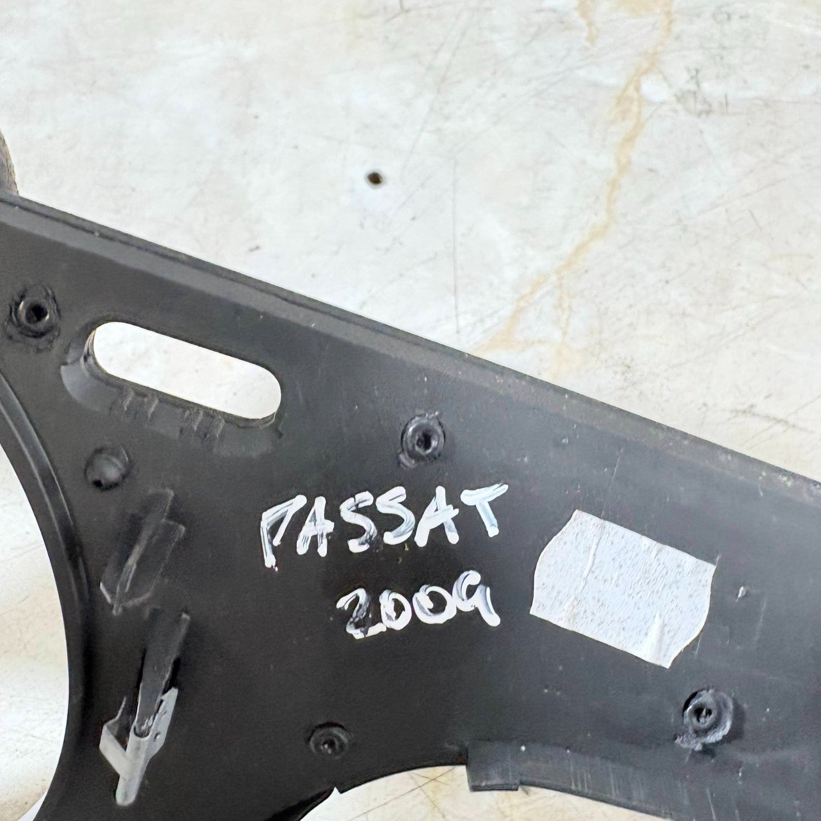 VW PASSAT B6 2008-2011 INSTRUMENT CLUSTER SPEEDOMETER SURROUND TRIM 3C2858335BF