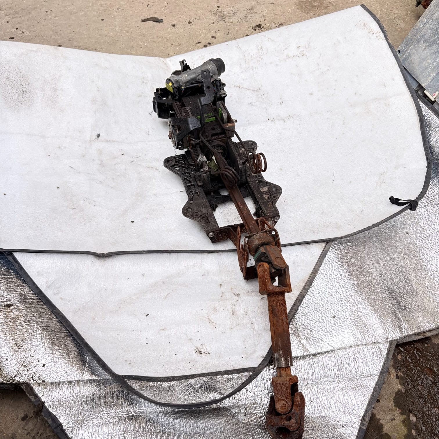 2006 VOLKSWAGEN GOLF STEERING COLUMN 1K0953503CM 1K2419502AB F3