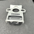 FORD FIESTA 2011 HEATER DIALS CONTROLS SURROUND TRIM SILVER 8A61-18D422-BGW