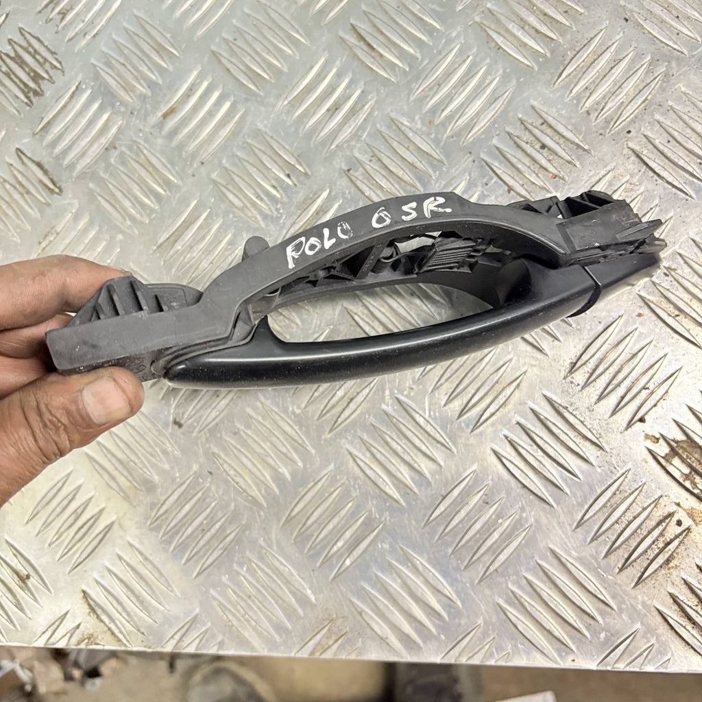 Skoda Octavia 1Z 2010 Driver Rear Exterior Door Handle 6Q4839885 1756765 LF8K