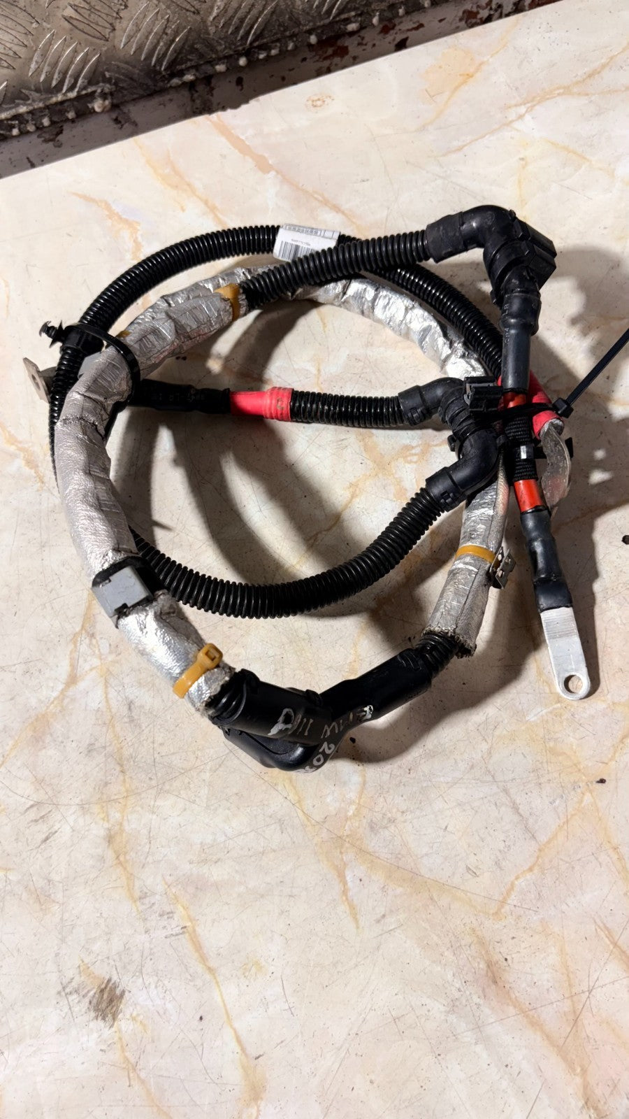 BMW 116.D 2018 Positive And Negative Battery Cables 8575745