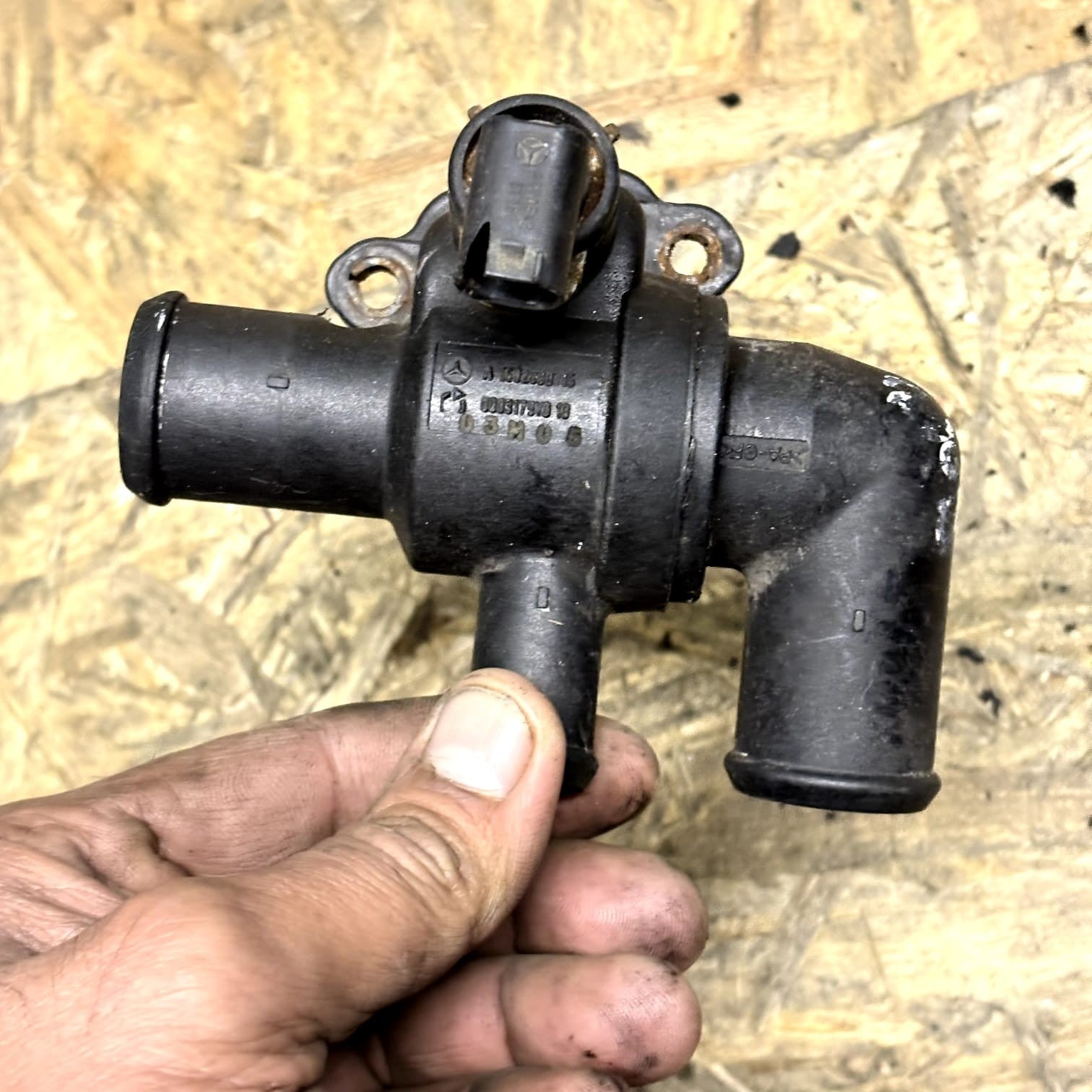 Smart Fortwo 450 1998-07 Roadster 452 Thermostat Housing A1602000315 0003179V010