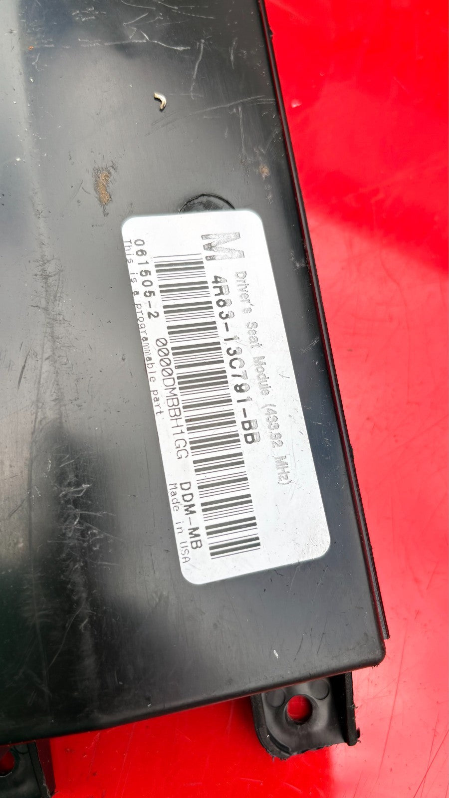 JAGUAR S-TYPE 2006 DRIVER FRONT DOOR MODULE (4R83-13C791-BB)
