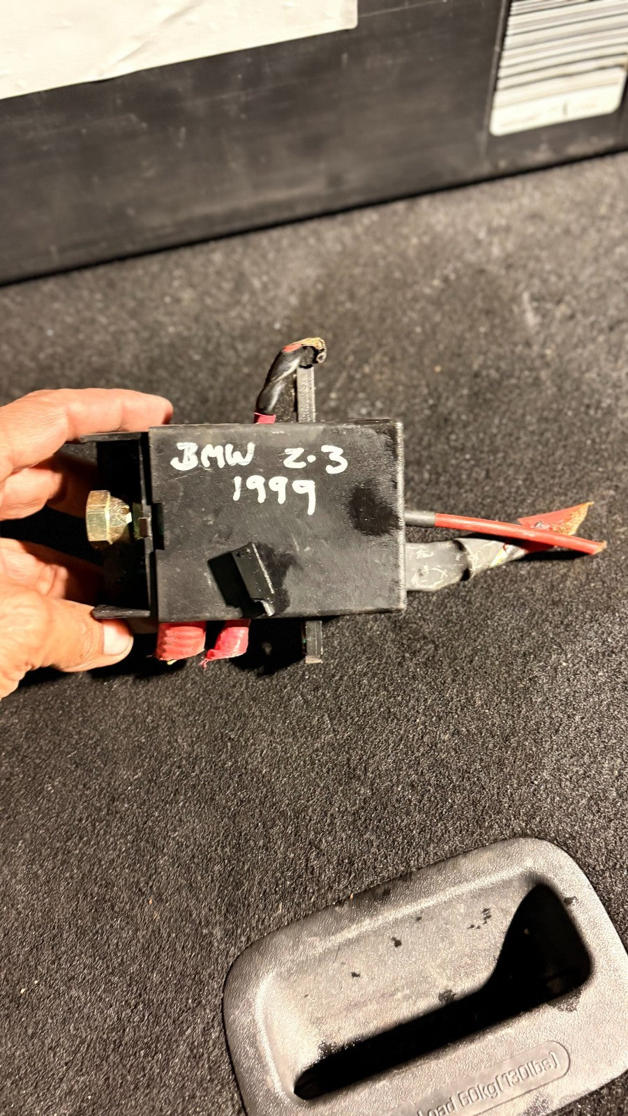 1999 BMW 2.3 BATTERY CABLE RELAY CONTROL MODULE