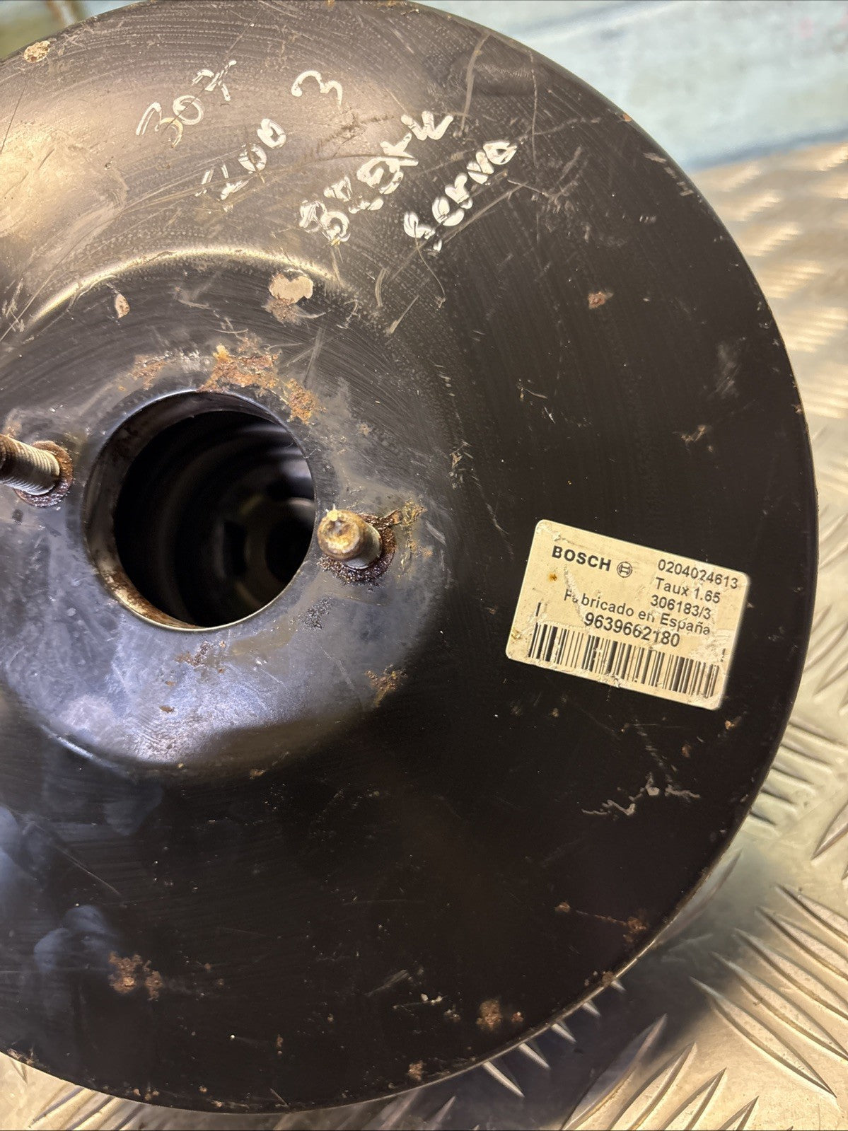 Peugeot 307 Brake Servo Booster Bosch 0204024613 PSA 9639662180 2001-2005