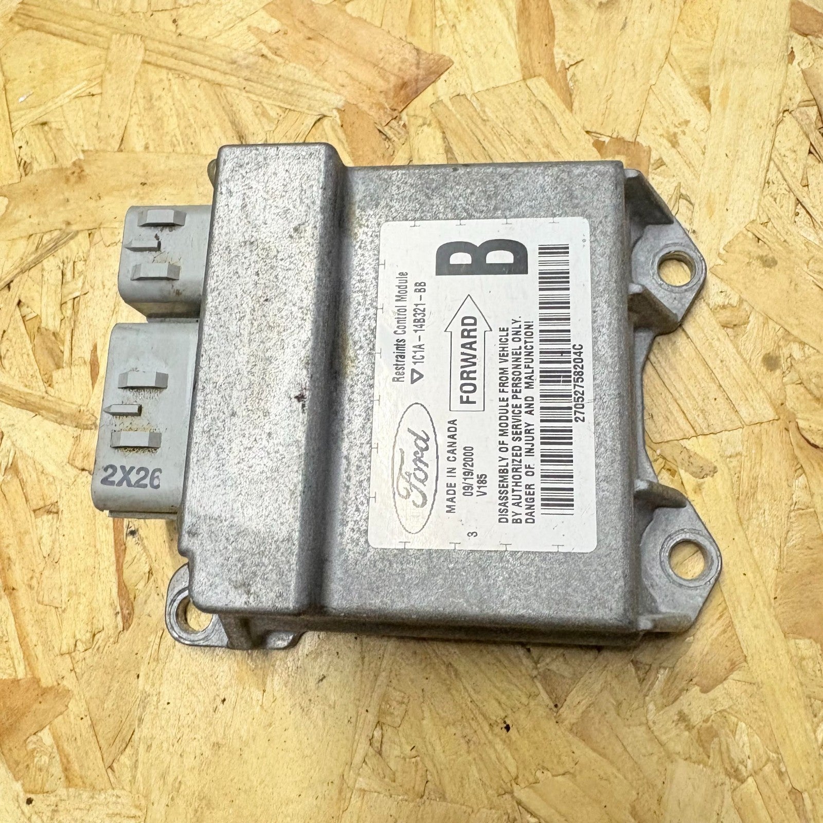 Ford Transit MK6 2000-2006 Safety Control Unit Module ECU 1C1A14B321BB