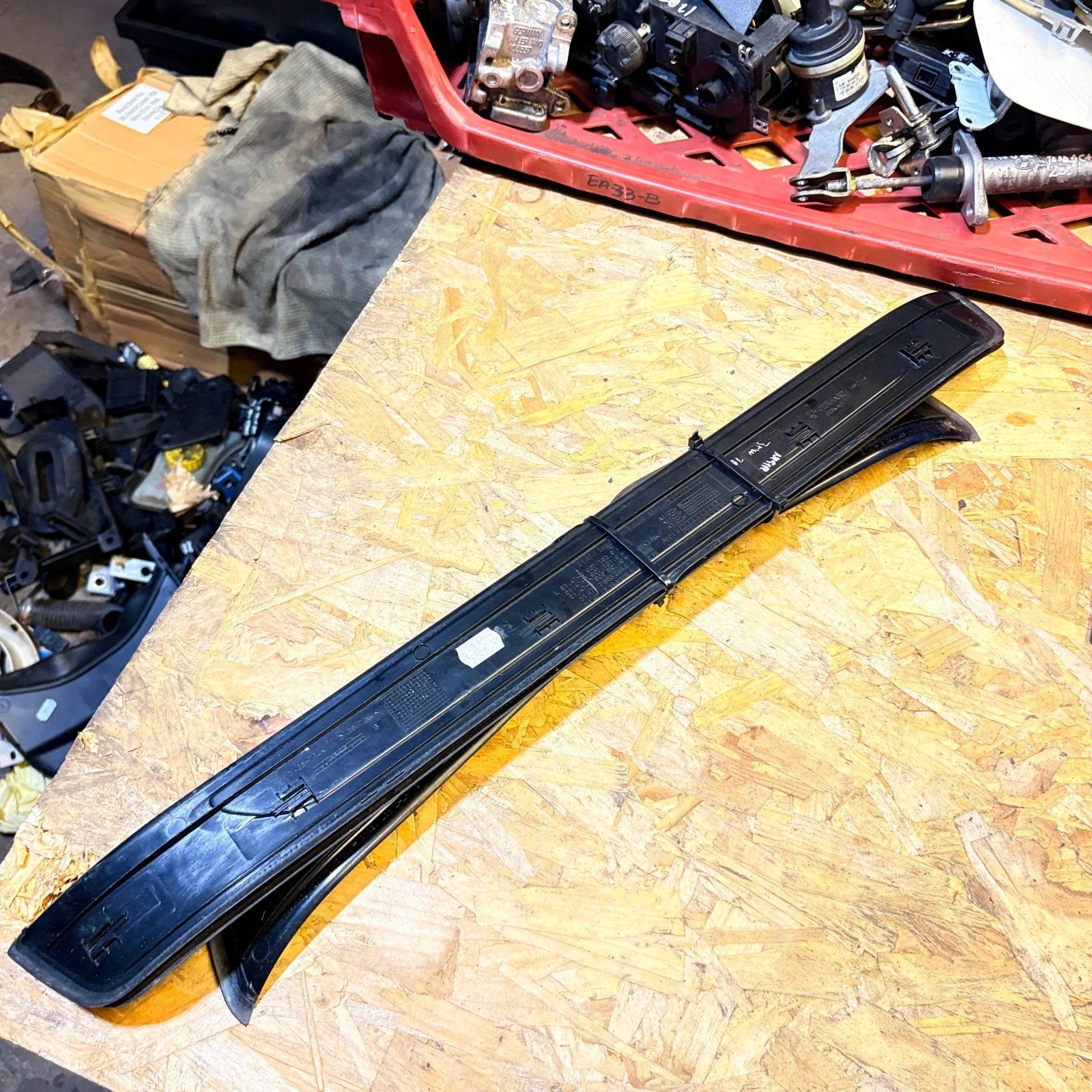 BMW 2011 Sport Door Entry Sill Strip Rear Left 514779071539