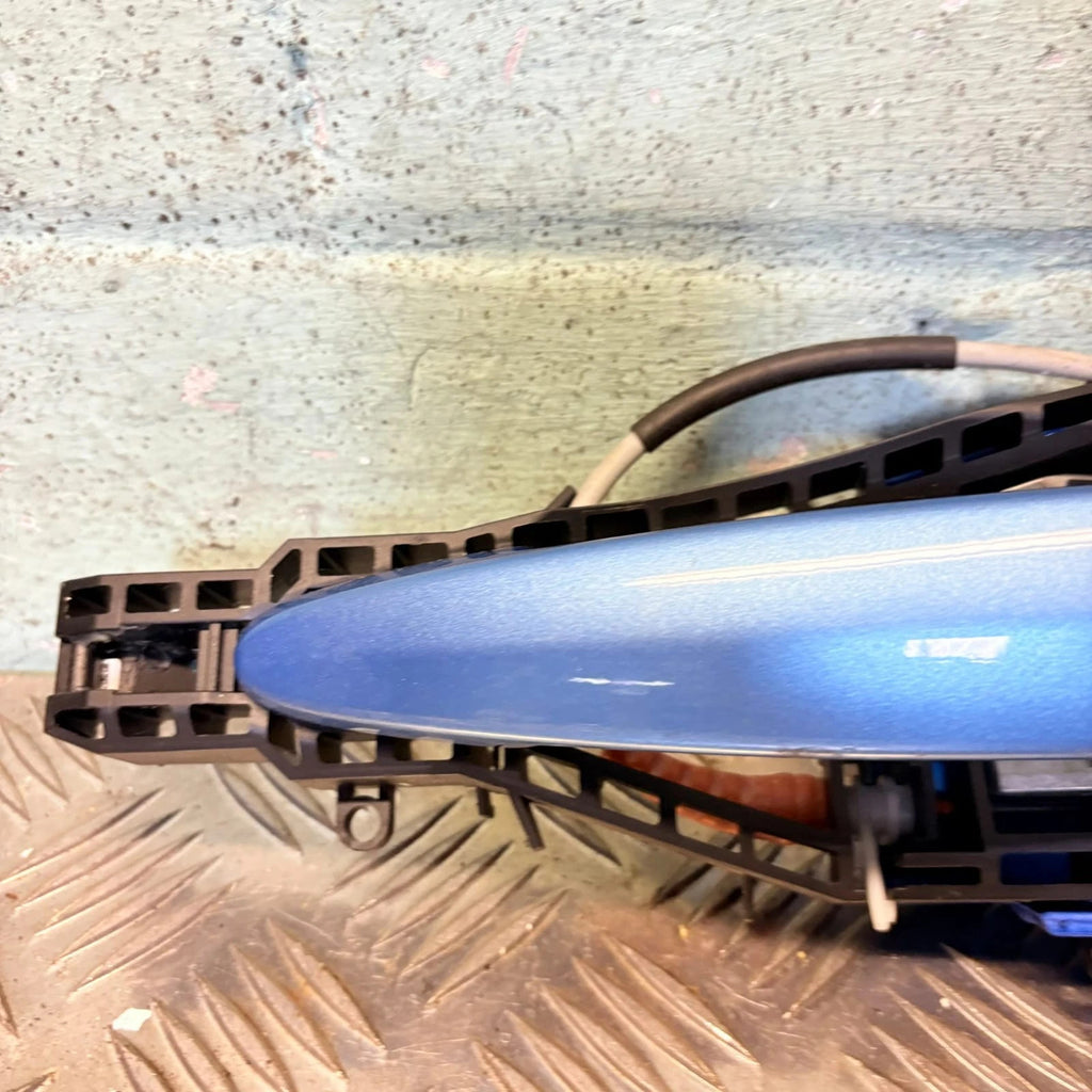 BMW 1 Series F20 5DR 2012-2017 Rear Left Outer Door Handle Blue 51227321641