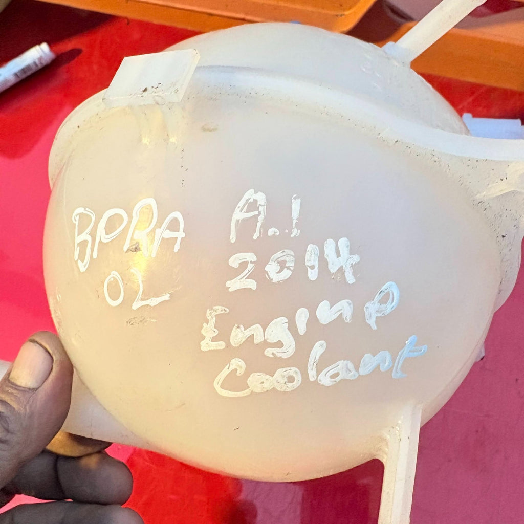 AUDI A1 2014 COOLANT EXPANSION OVERFLOW BOTTLE TANK