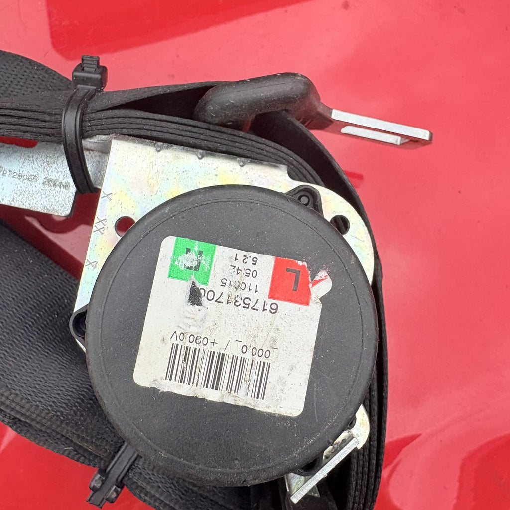 BMW 3 Series E90 LCI Rear Left Seat Belt Retractor Black 72117245883 617531700