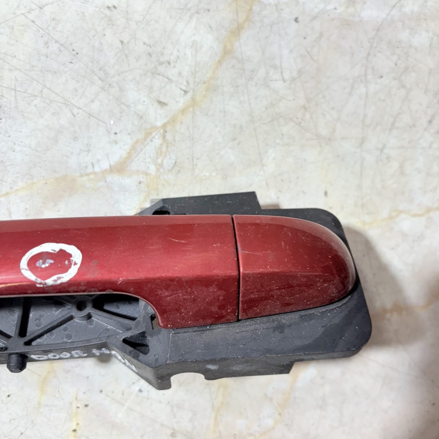 Kia Ceed 2010 Front Passenger Door Handle Exterior Red NSF 176379104587