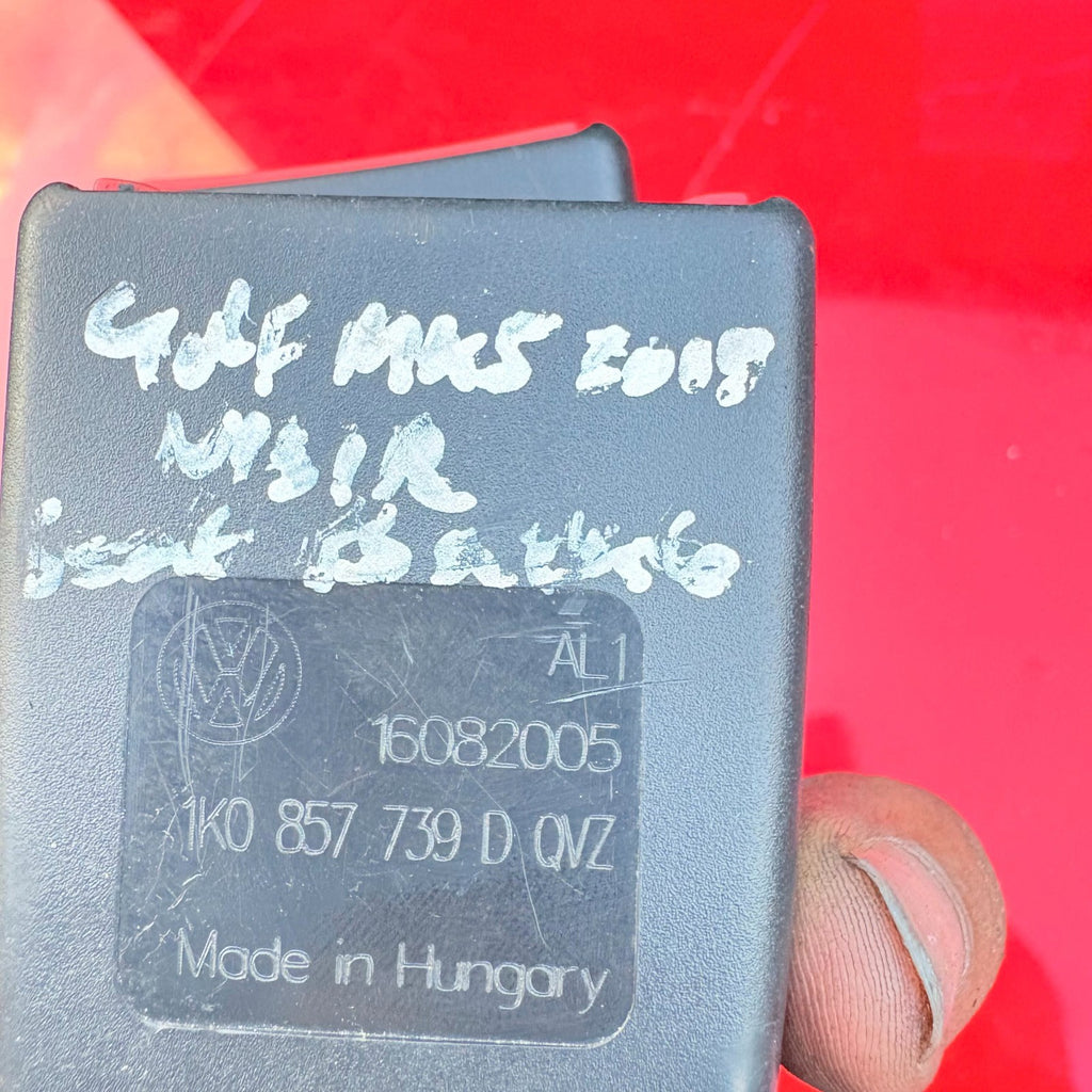 VW Golf/Rabbit Mk5 06-09 GTI 06-11 Jetta 06-08/10-11 Rear Belt Buckle 1K0857739D