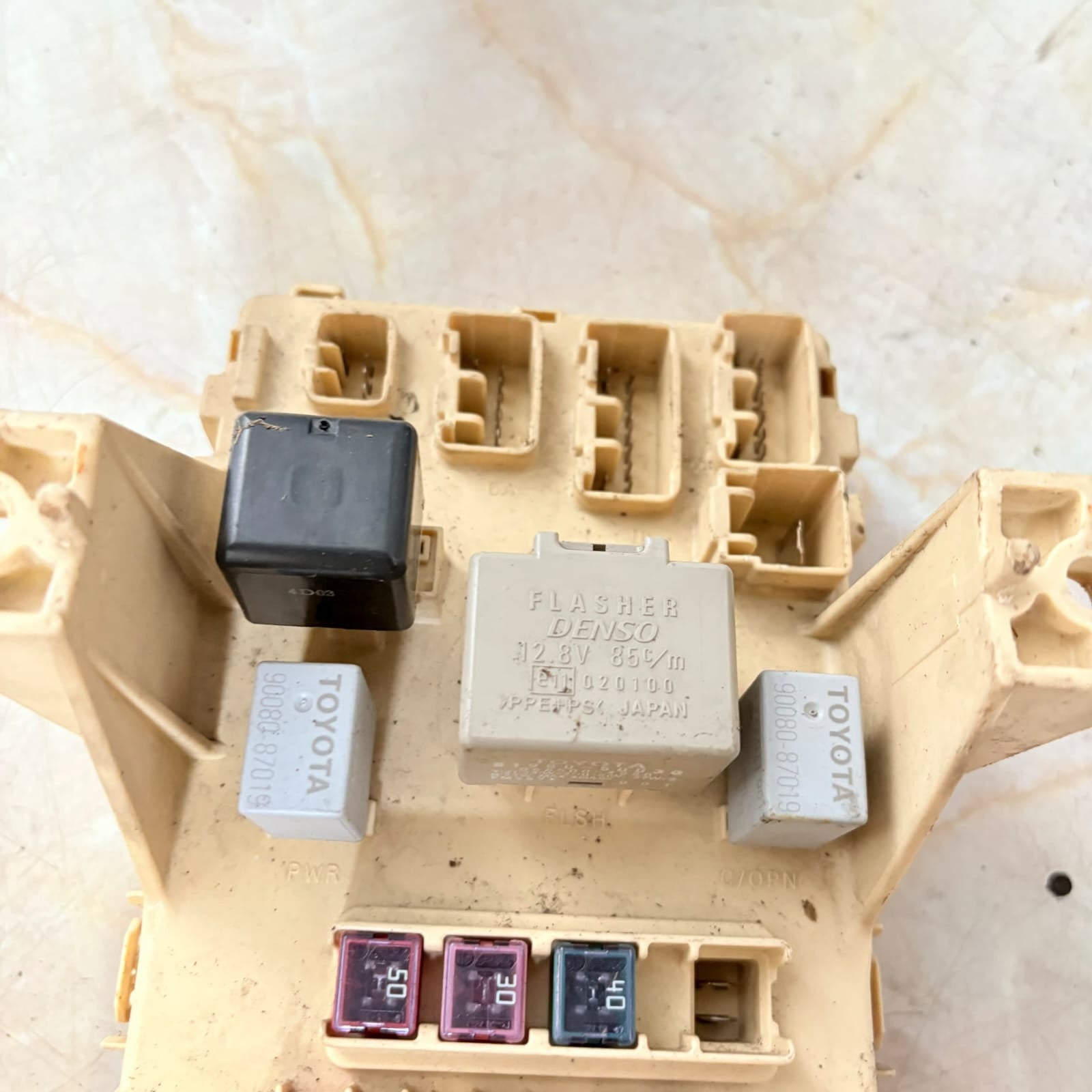 TOYOTA YARIS (SCP1, NLP1, NCP1) 1.0 Fuse Box SAM Module B2730-0D020-A