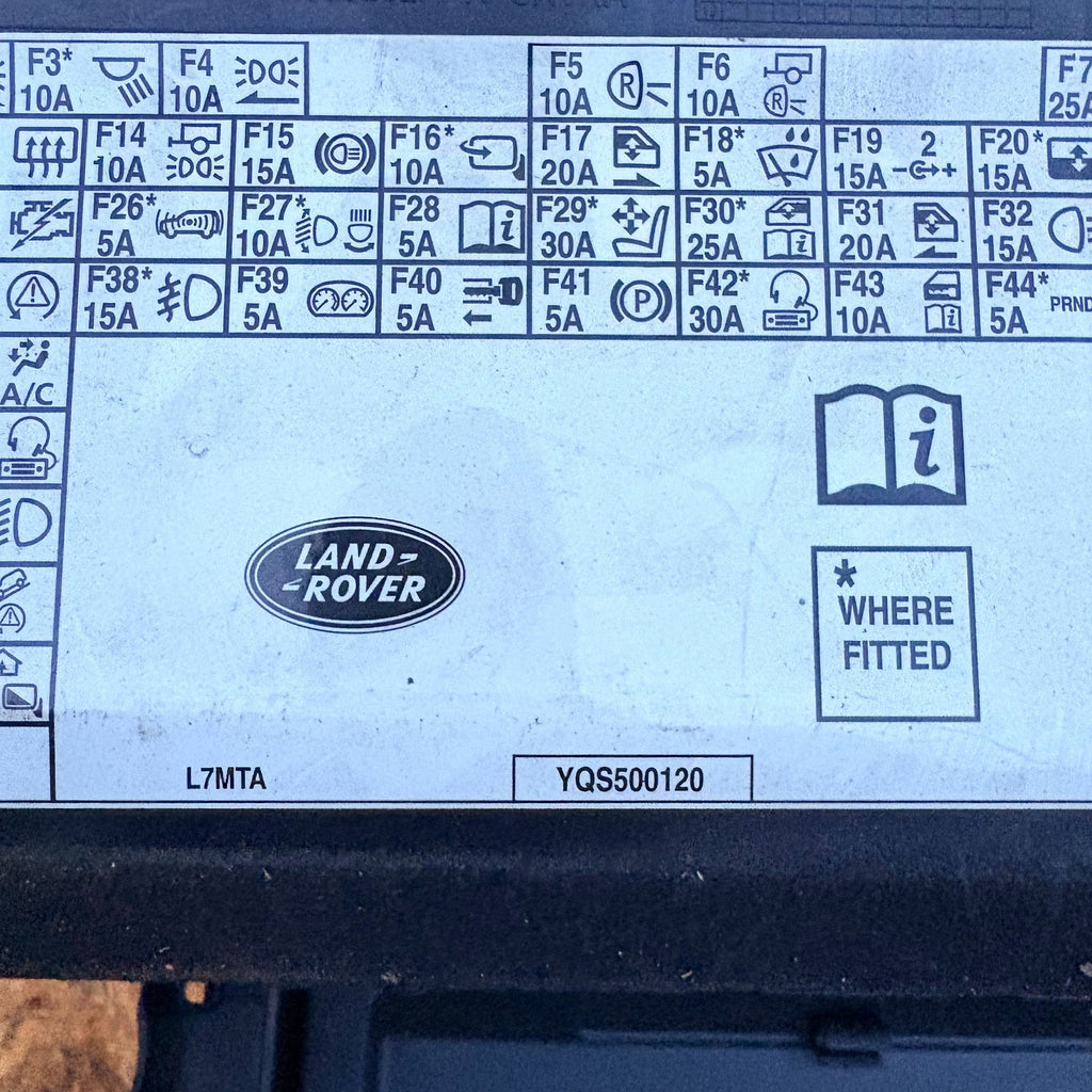 Range Rover Sport L320 2010-13 Discovery 4 2010-16 RHD Glove Box FFB000292XXX