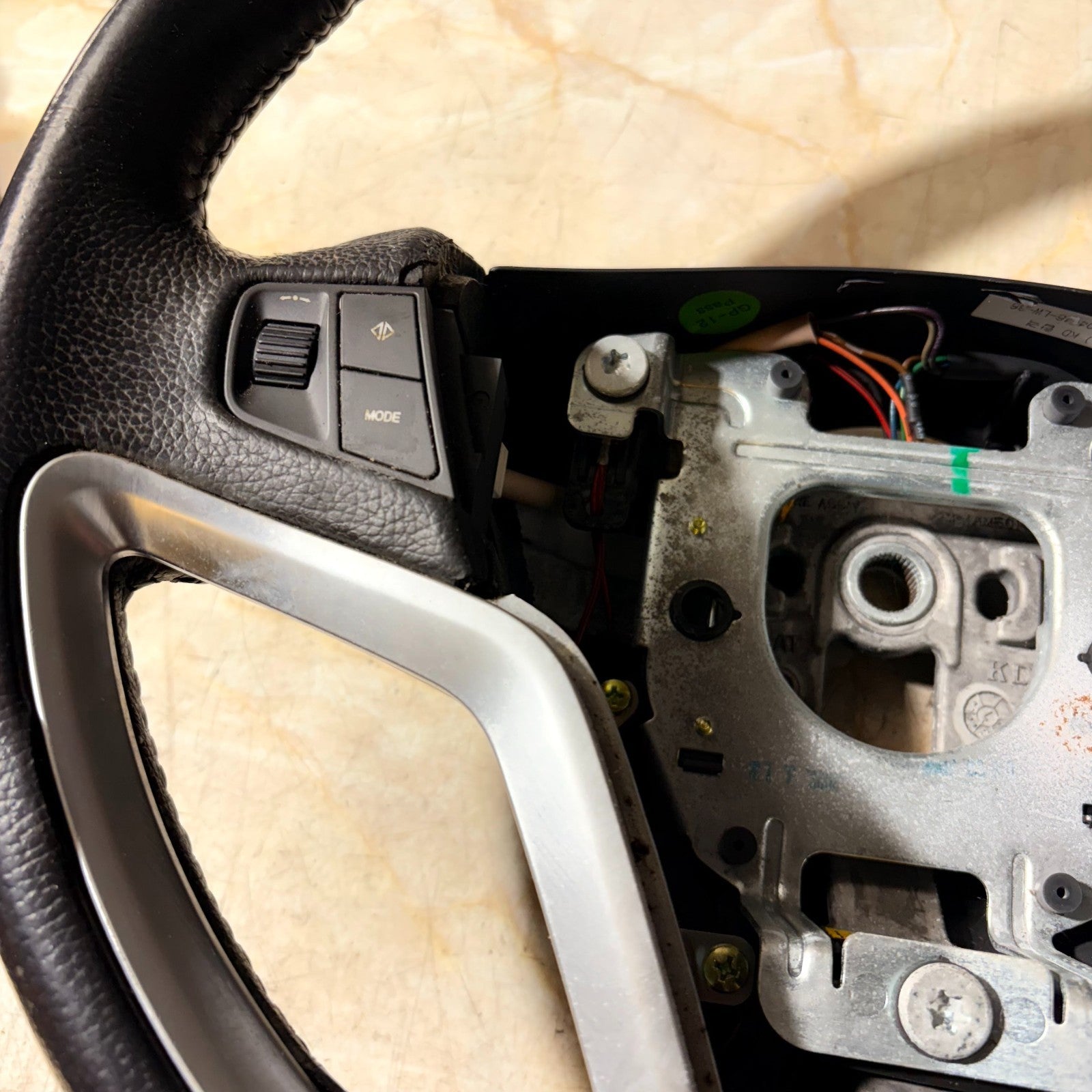 Vauxhall Antara L07 Leather Multifunction Steering Wheel Audio Phone 2006-2015