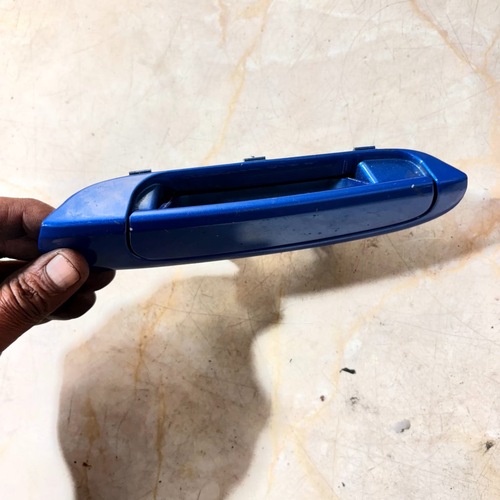 KIA PICANTO 2004-2011 EXTERNAL DOOR HANDLE REAR LEFT PASSENGERS SIDE in BLUE