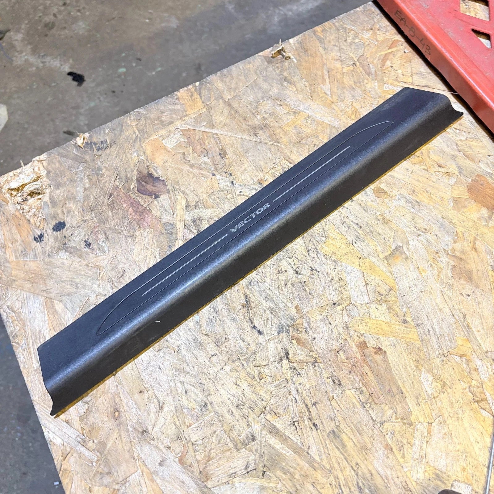 Saab 9-3 MK2 2003-2012 Front Right Interior Door Step Trim Scuff Plate 12803117