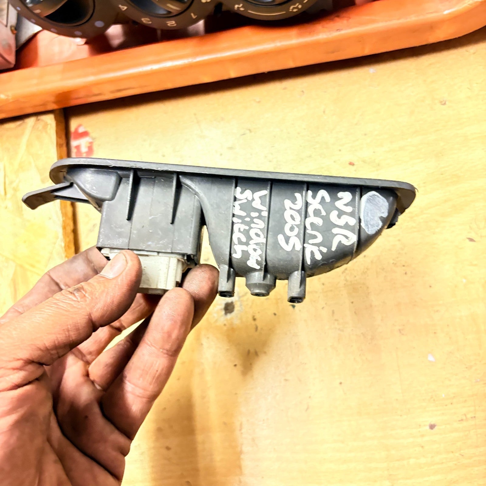 Renault Scenic 2003-2009 Passenger Rear Left Window Switch