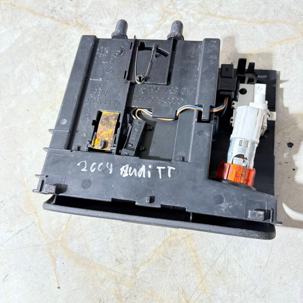 Audi TT Mk1 8N 98-06 Centre Console Ashtray 12V Power Socket Black 8N0857951