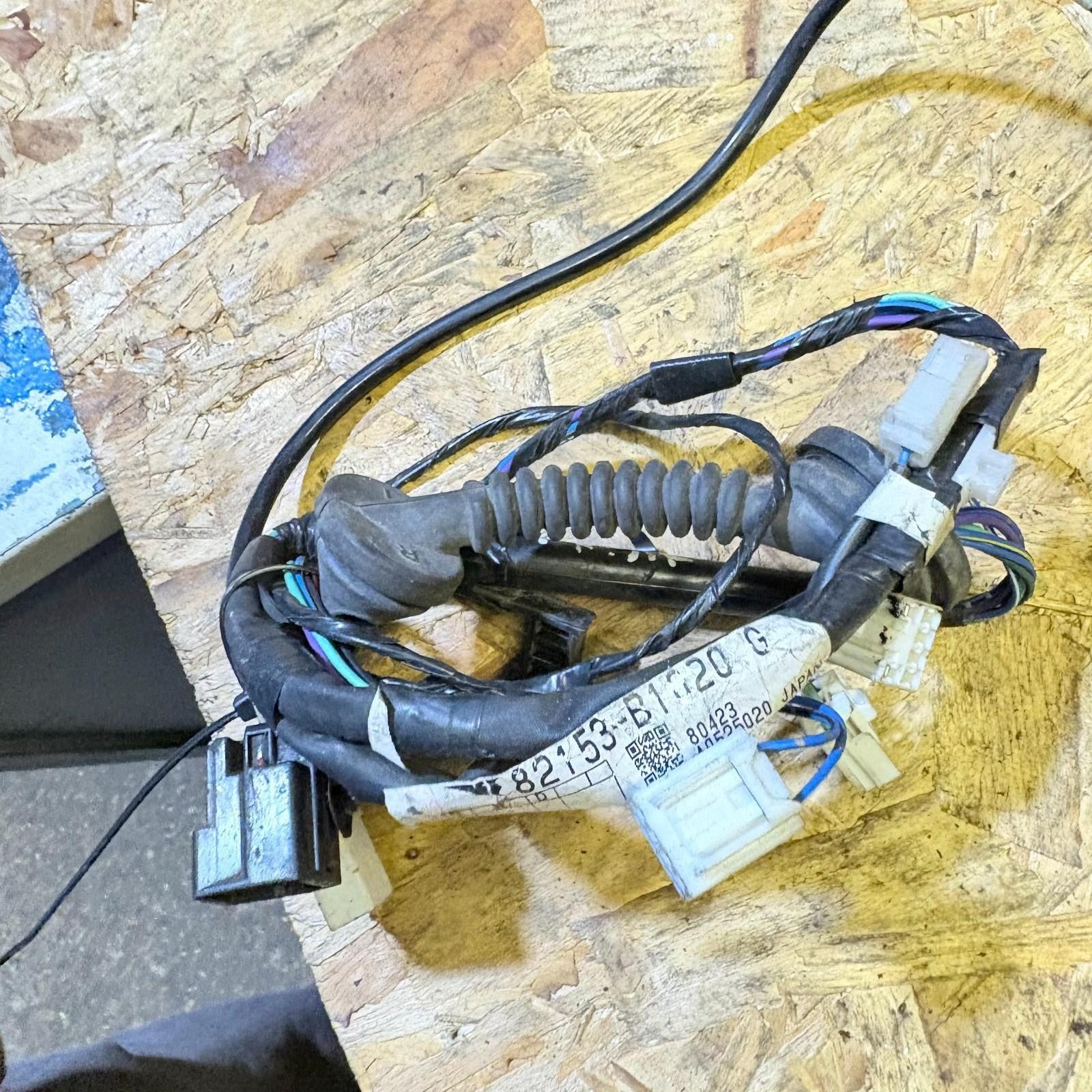 DAIHATSU SIRION 2003 PASSENGER REAR LEFT SIDE DOOR WIRING LOOM