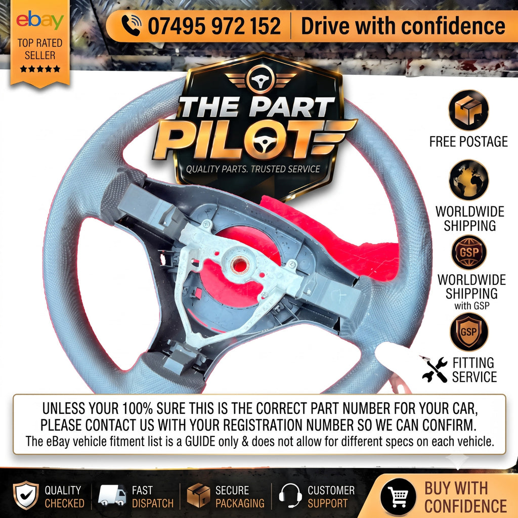 Toyota Aygo Citroen C1 Peugeot 107 Steering Wheel GS120-01840 2005-2014