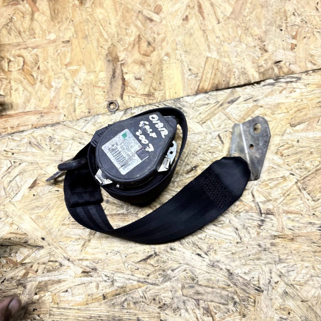 VW Golf Mk5 Mk6 Rear Right Seat Belt OSR 1K6857806N Hatchback 2003-2013