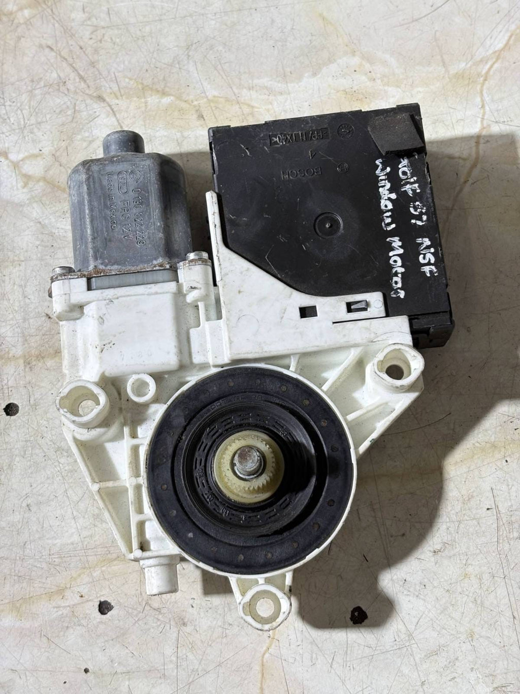 VOLKSWAGEN GOLF WINDOW MECHANISM FRONT LEFT NSF 0130822229 1K0959792L