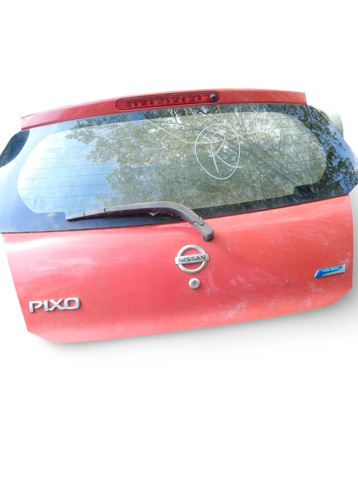 Nissan Pixo 5 Door Tailgate Boot Lid Bootlid Rear Hatch Red 2009-2013 901004A00D