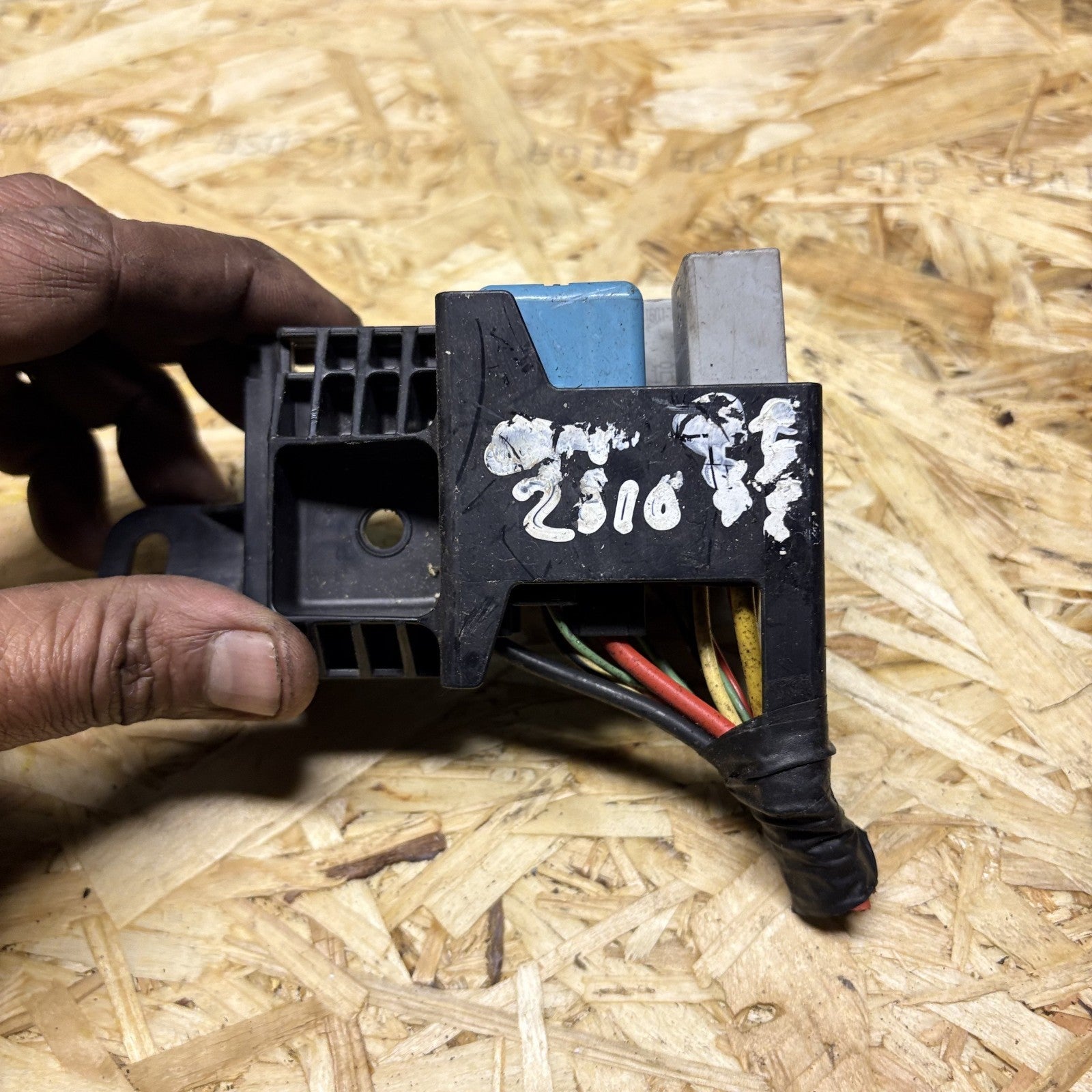 Toyota Aygo, 2005-2014 Fuse box