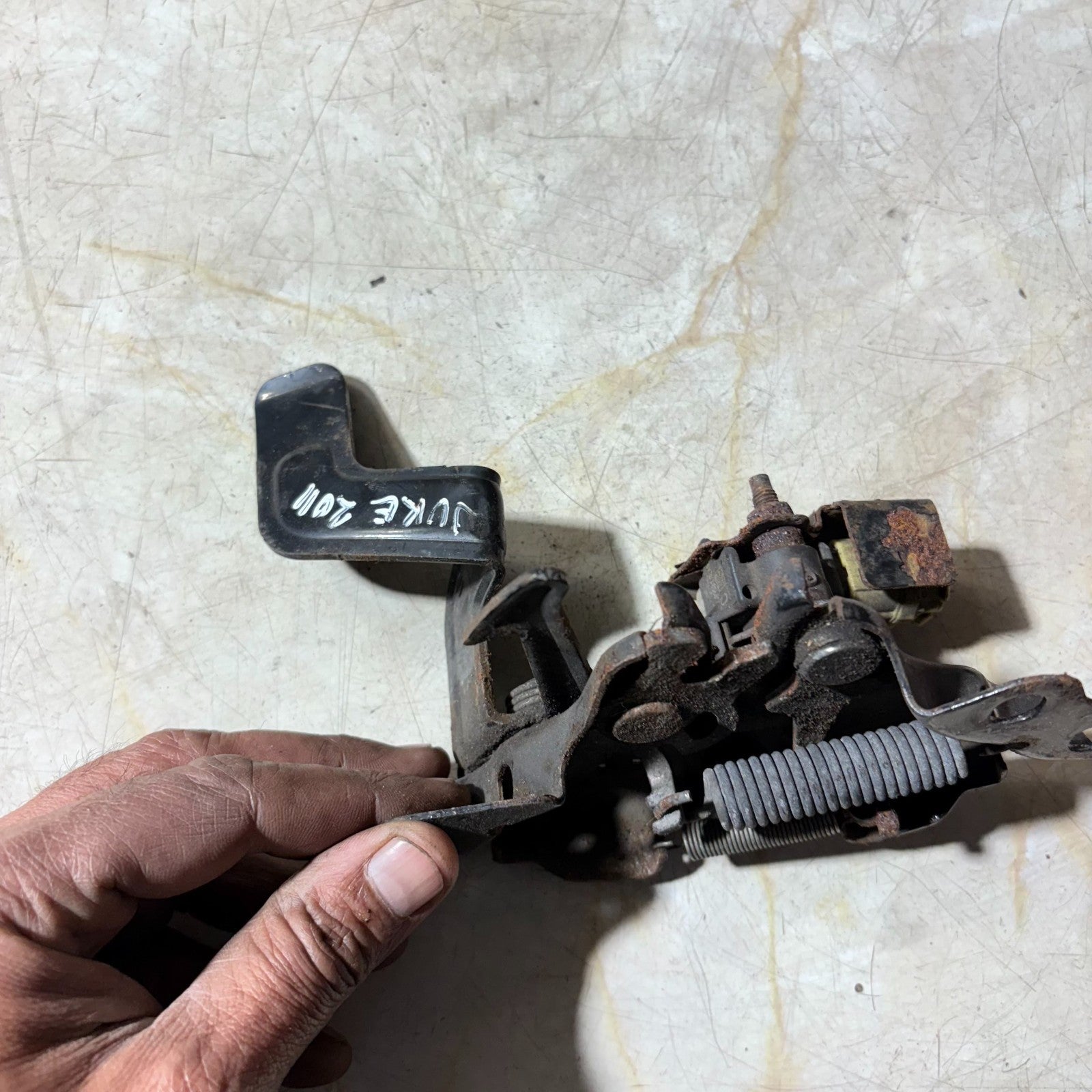 Nissan Juke 2011 BONNET LOCK HOOD CATCH