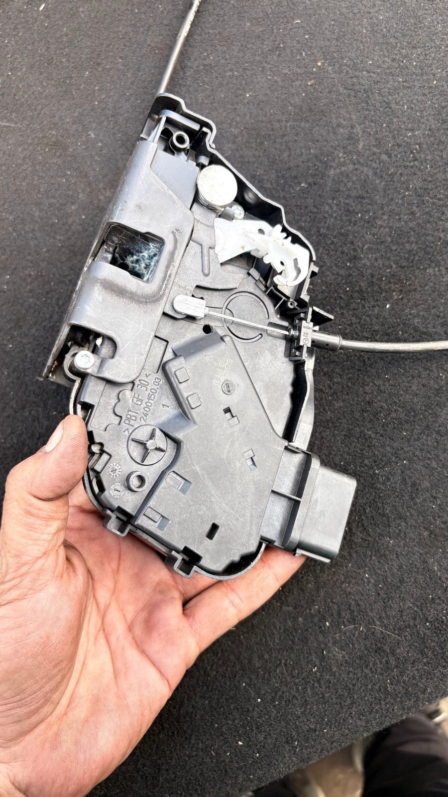 2008 VOLVO C30 REAR PASSENGER SIDE DOOR LOCK