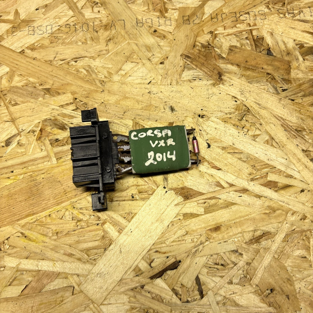 OPEL CORSA VXR 2014 Blower Fan Relay
